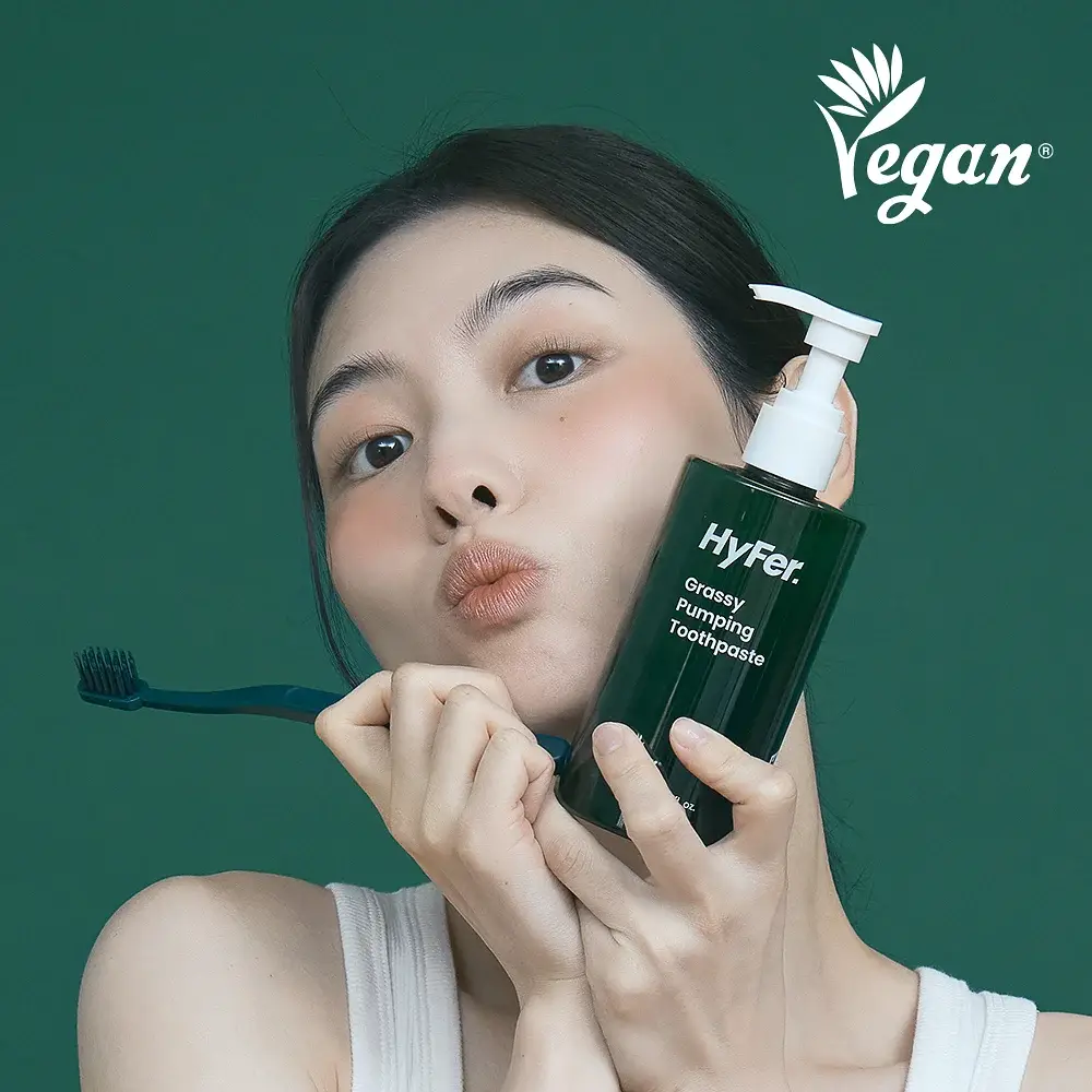 [치약4개분량]하이퍼 샐러드 펌핑치약 350g